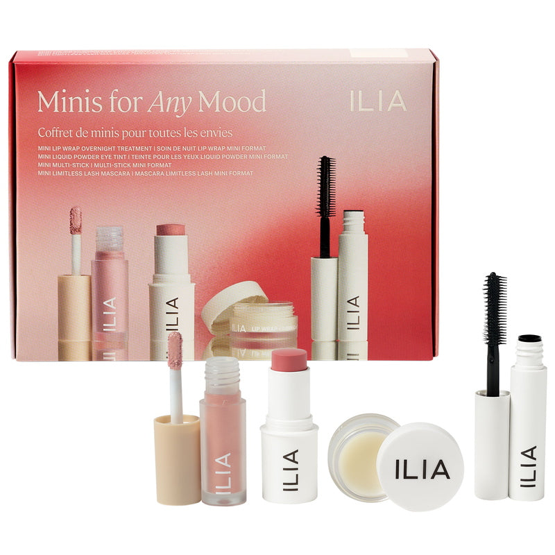 Set Ilia Beauty Minis para cualquier estado de ánimo