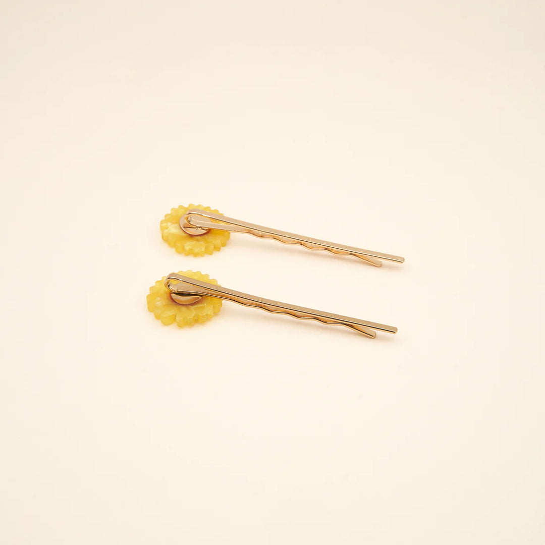 Sunflower Bobby Pins von Coucou Suzette - Unterseite