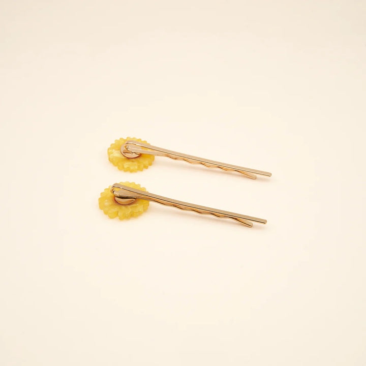 Sunflower Bobby Pins von Coucou Suzette - Unterseite