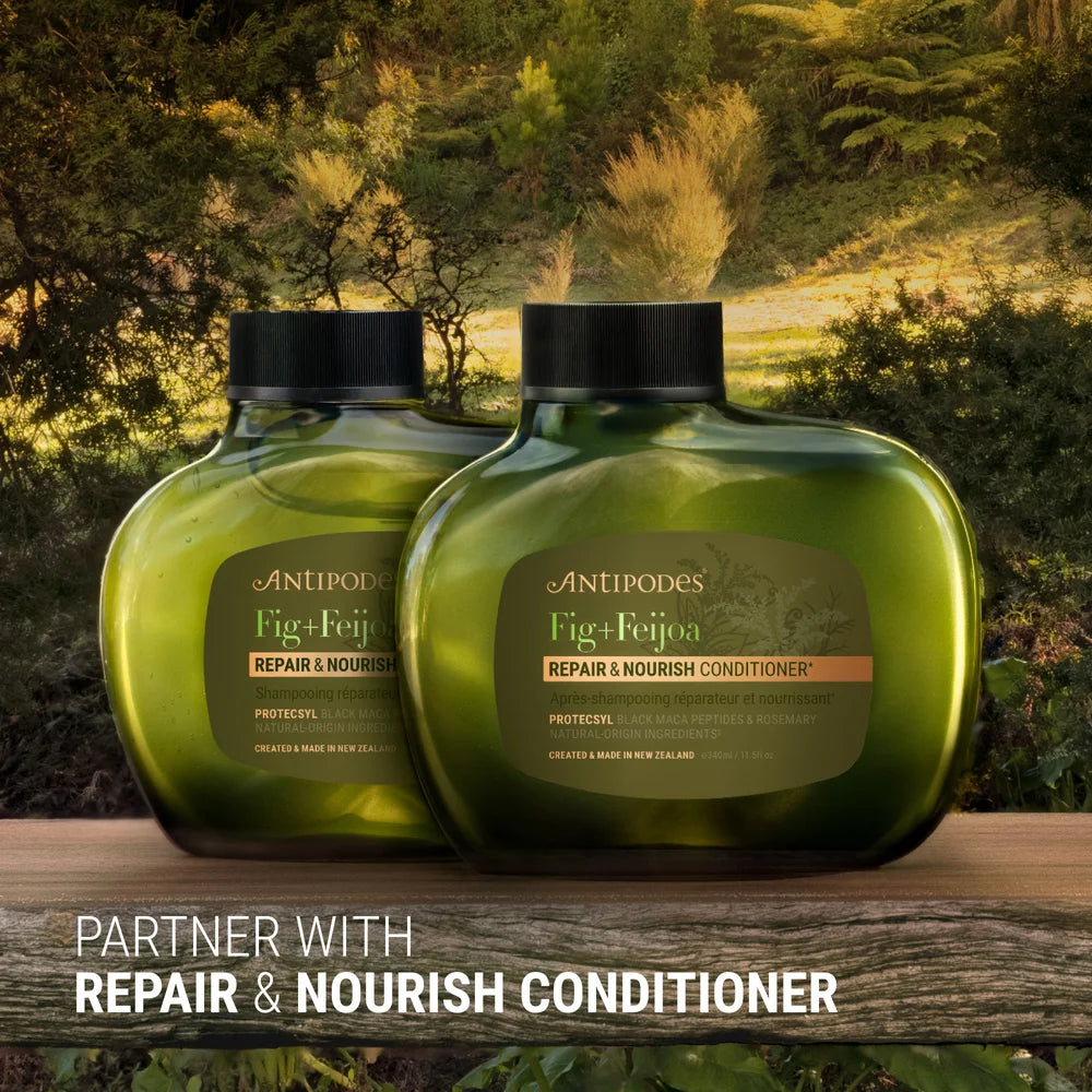 Antipodes Fig + Feijoa Repair & Nourish Shampoo und Conditioner im Set