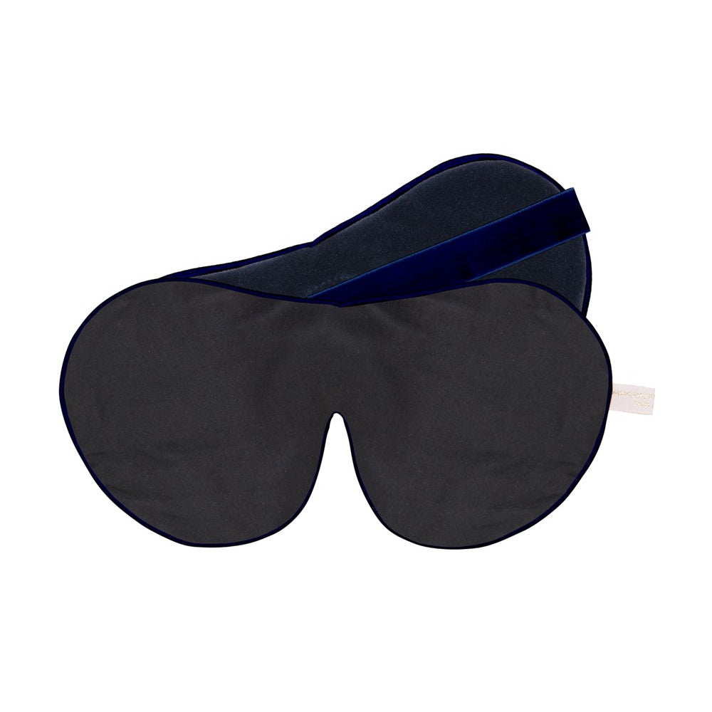 Holistic Silk Schlafmaske One Strap Black