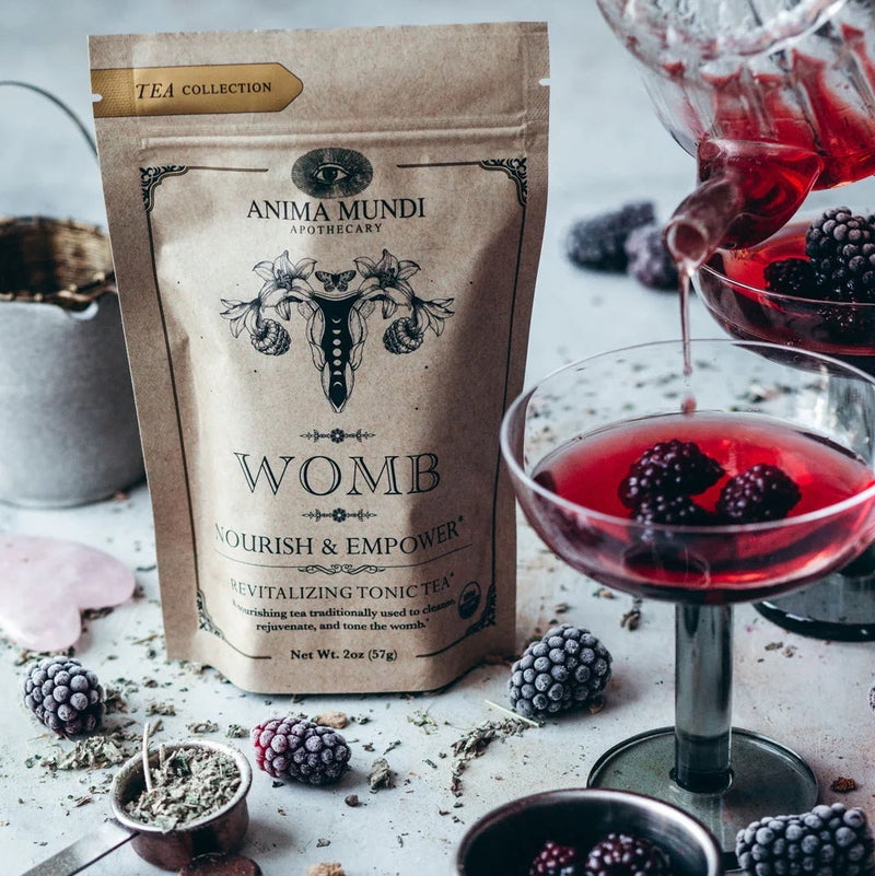 Womb Tea: Nourish + Empower Mood still life