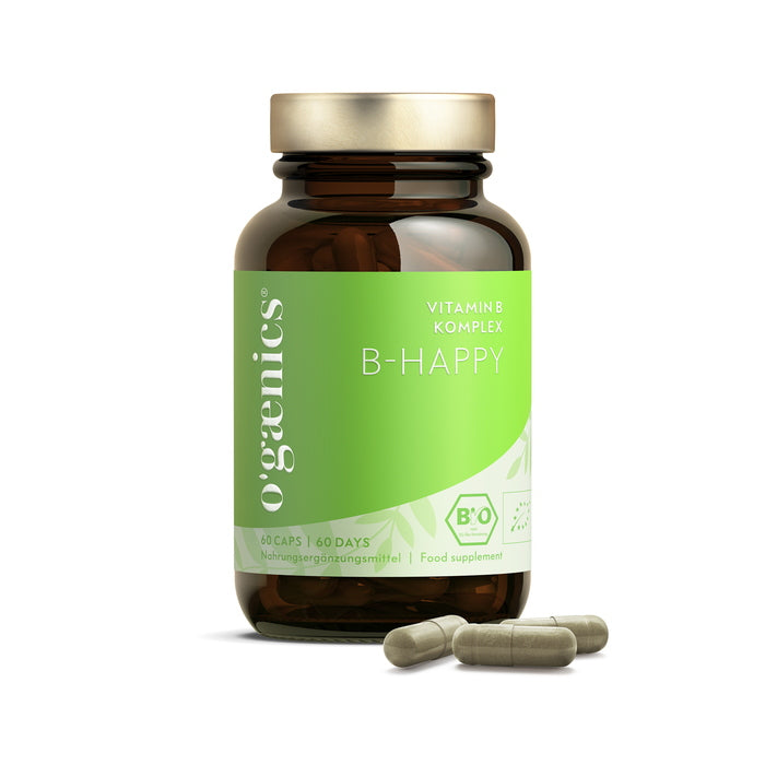 Complejo de vitamina B orgánico B-Happy