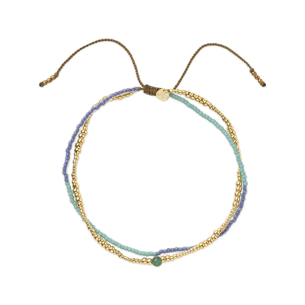 Sail Aventurine Anklet