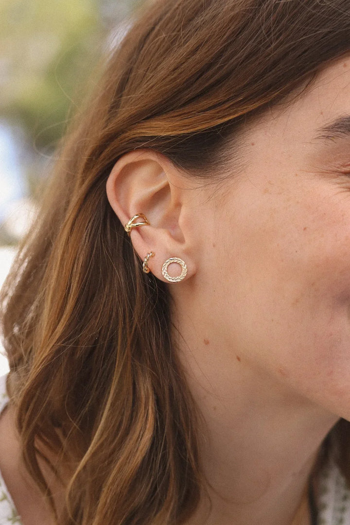Earrings Narcisse XS von Waekura - getragen