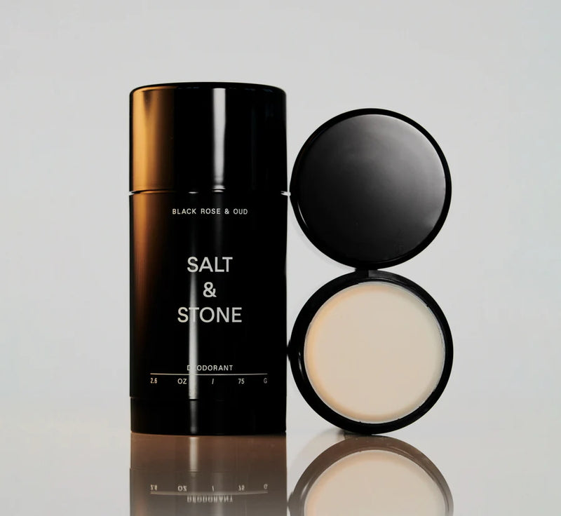 Salt & Stone Natural Deodorant Extra Strength Black Rose & Oud Still Life