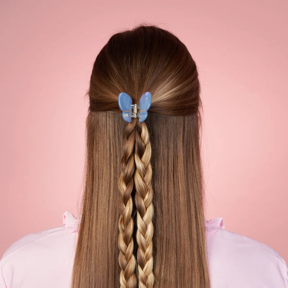 Lavender Butterfly Mini Hair Claw von Coucou Suzette - im Haar