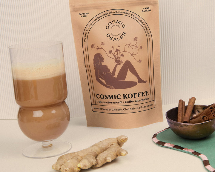 Chai Koffee - Energía y concentración | Mezcla de Chai y Melena de León 100g Naturaleza muerta