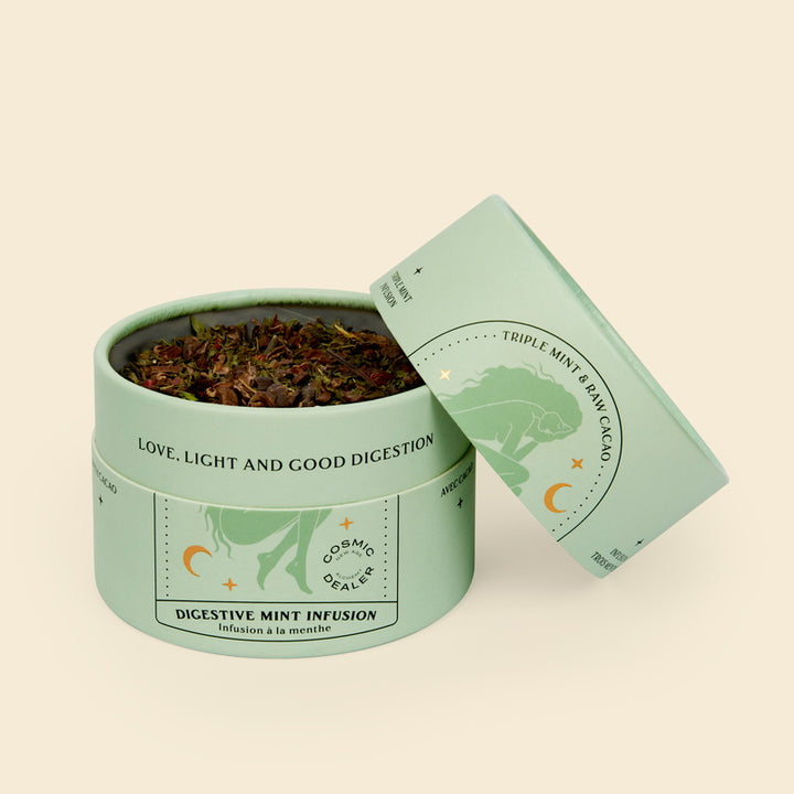 Cosmic Dealer Ayurvedic Herbal Tea - Digestion open box