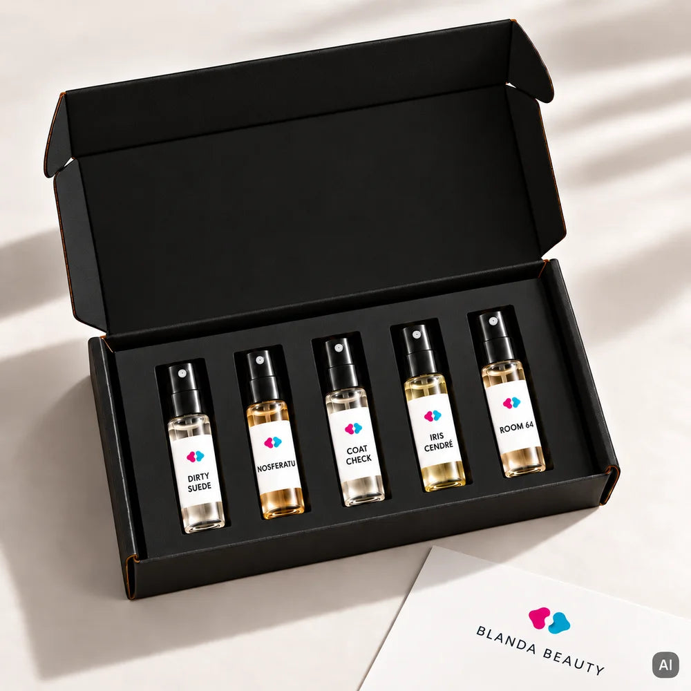 Parfum Discovery Set: Corporate Goth - After Dark - open box