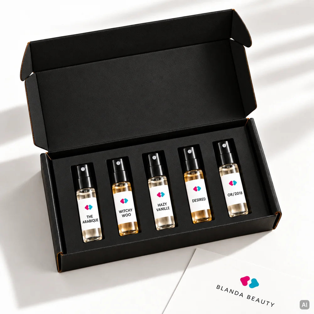 Parfum Discovery Set: Amber Delights Open box
