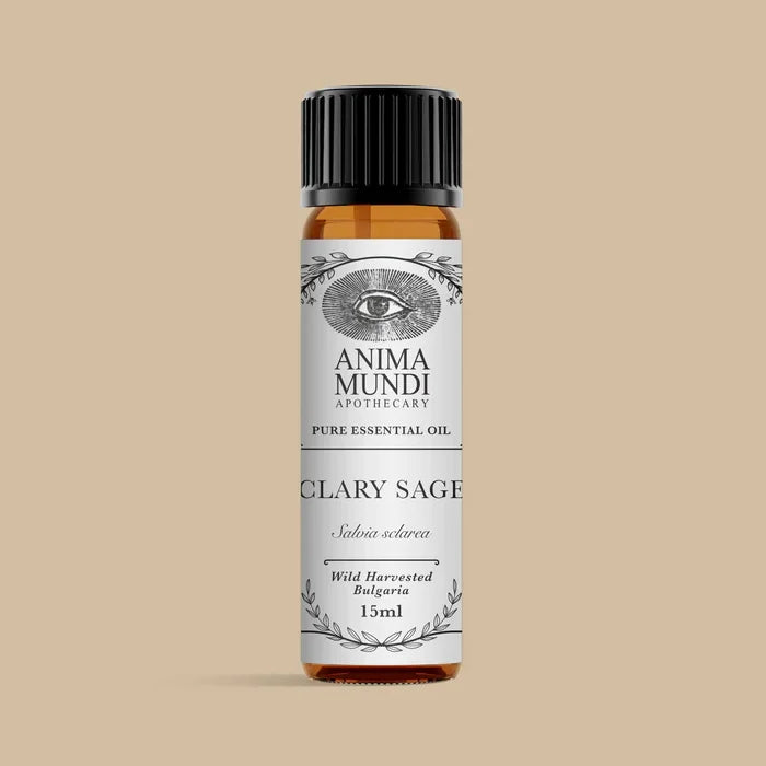 Anima Mundi Clary Sage Essential Oil | Organic 15 ml