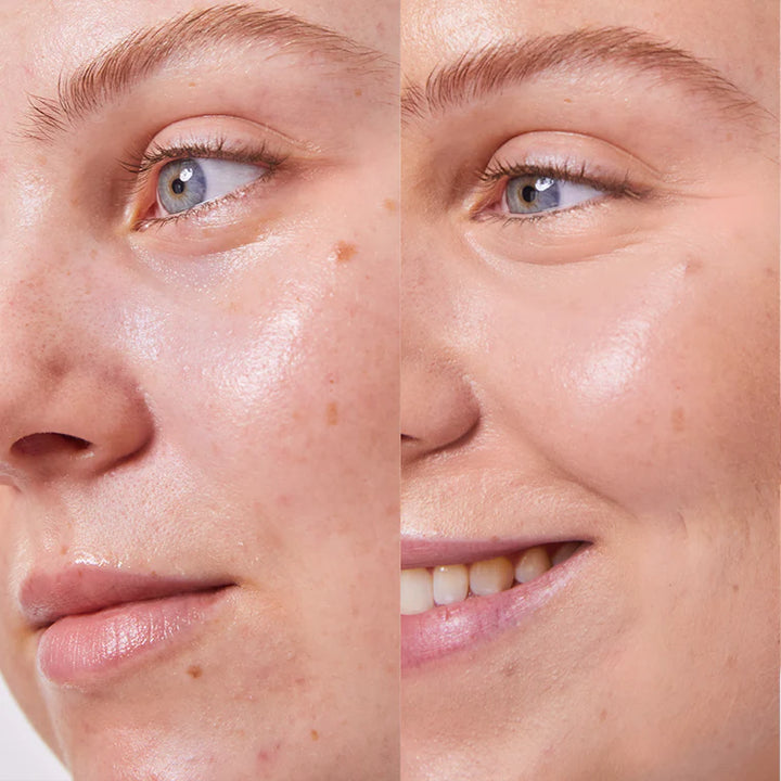 Concealer Balm No. 4.5 Seashell Model Before After