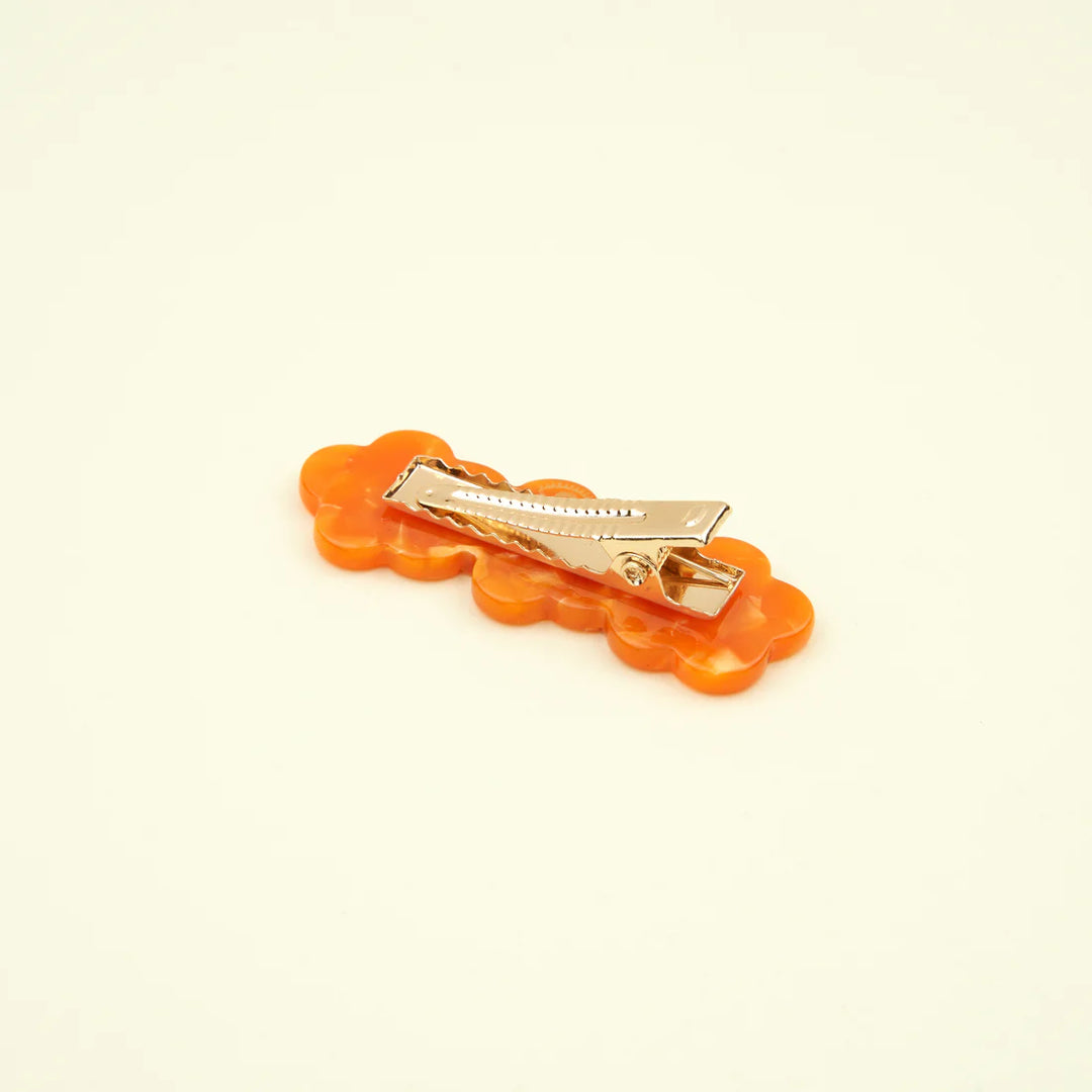 Nasturtium Hair Clip  von Coucou Suzette - Unterseite der Spange