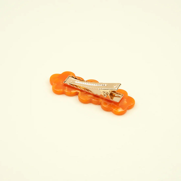 Nasturtium Hair Clip  von Coucou Suzette - Unterseite der Spange