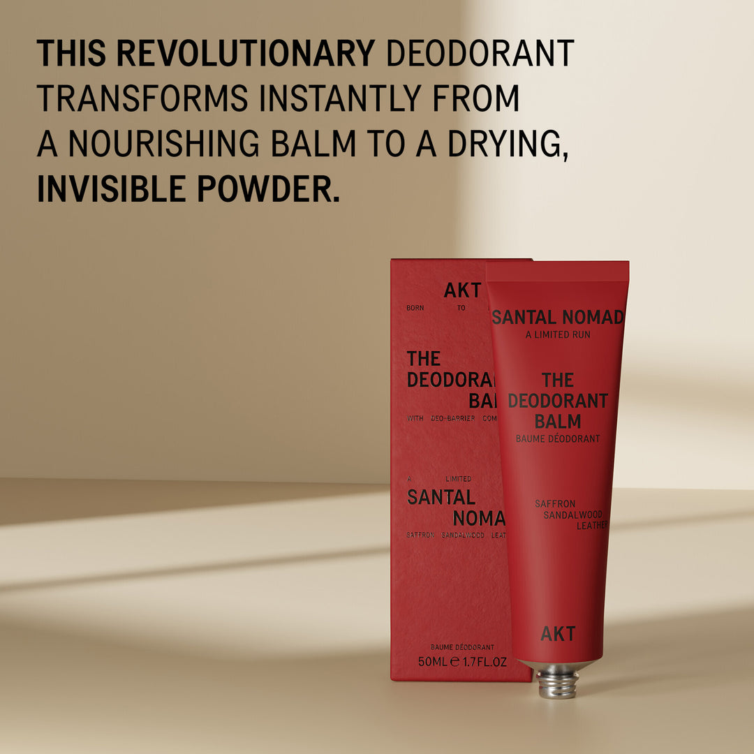 AKT London Santal Nomad – natürlicher Deodorant Balm ohne Aluminiumsalze