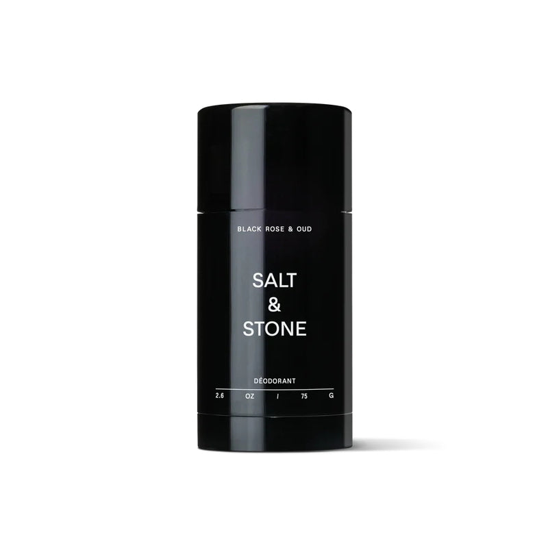 Salt & Stone Deodorante naturale extra forte rosa nera e oud