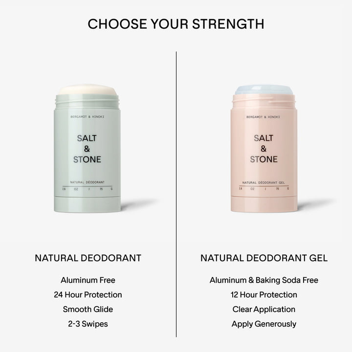 Natural Deodorant Extra Strength Bergamot & Hinoki 75 g
