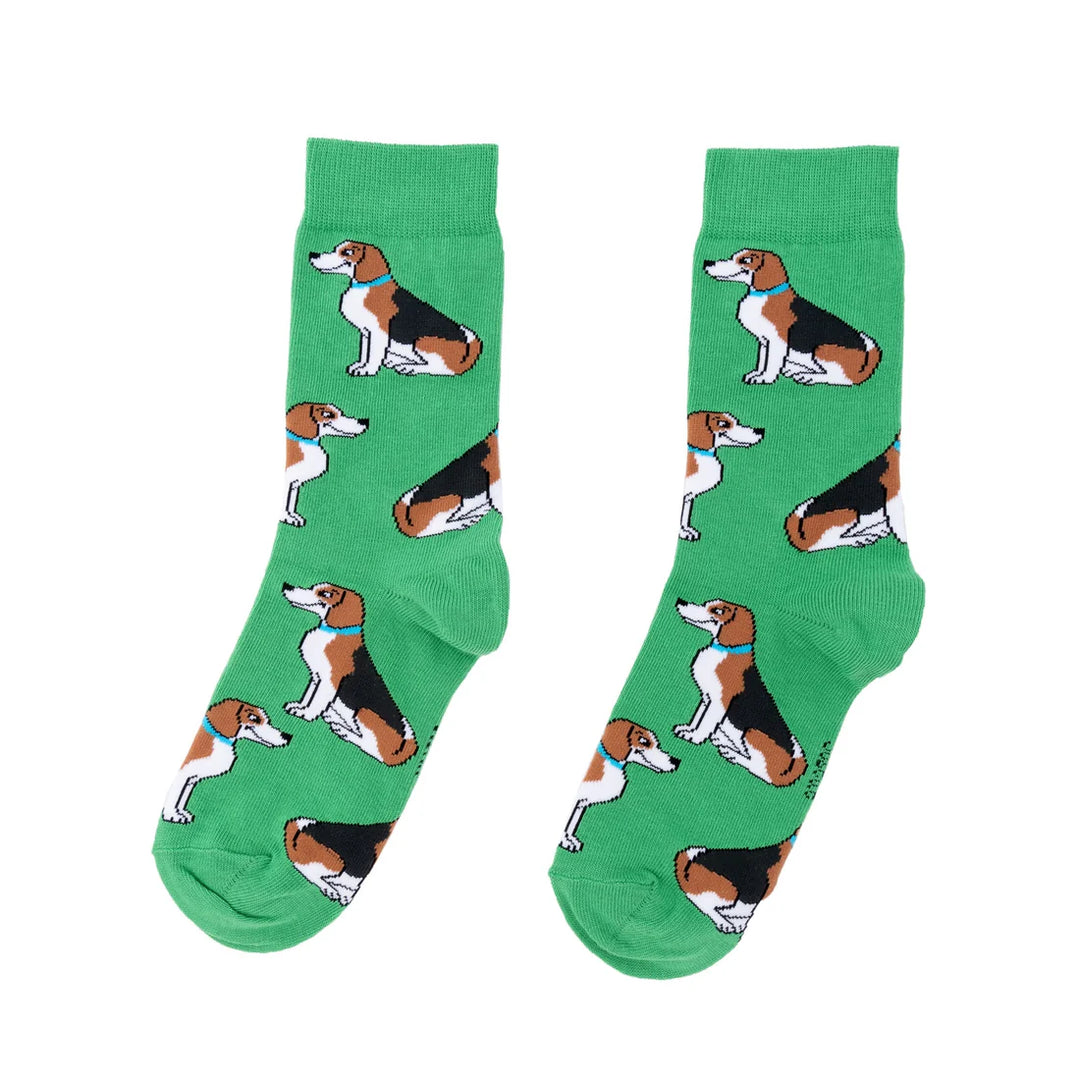 Beagle Dog Patterned Socks von Coucou Suzette