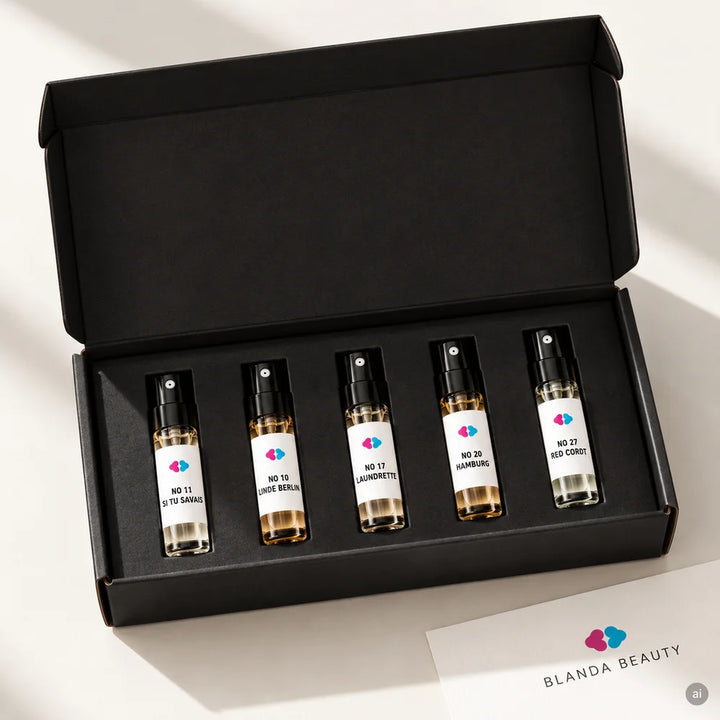 Parfum Discovery Set: Frische Düfte von Frau Tonis Parfum - Open Box