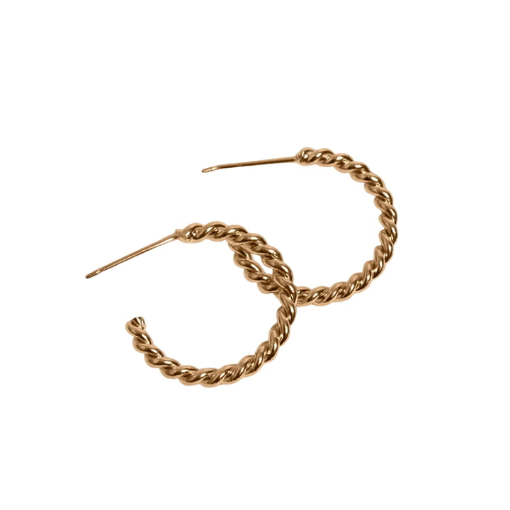 Waekura Earrings Narcisse S in Gold