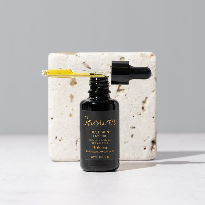 Ipsum Best Skin Enriching Face Oil - mood with stone