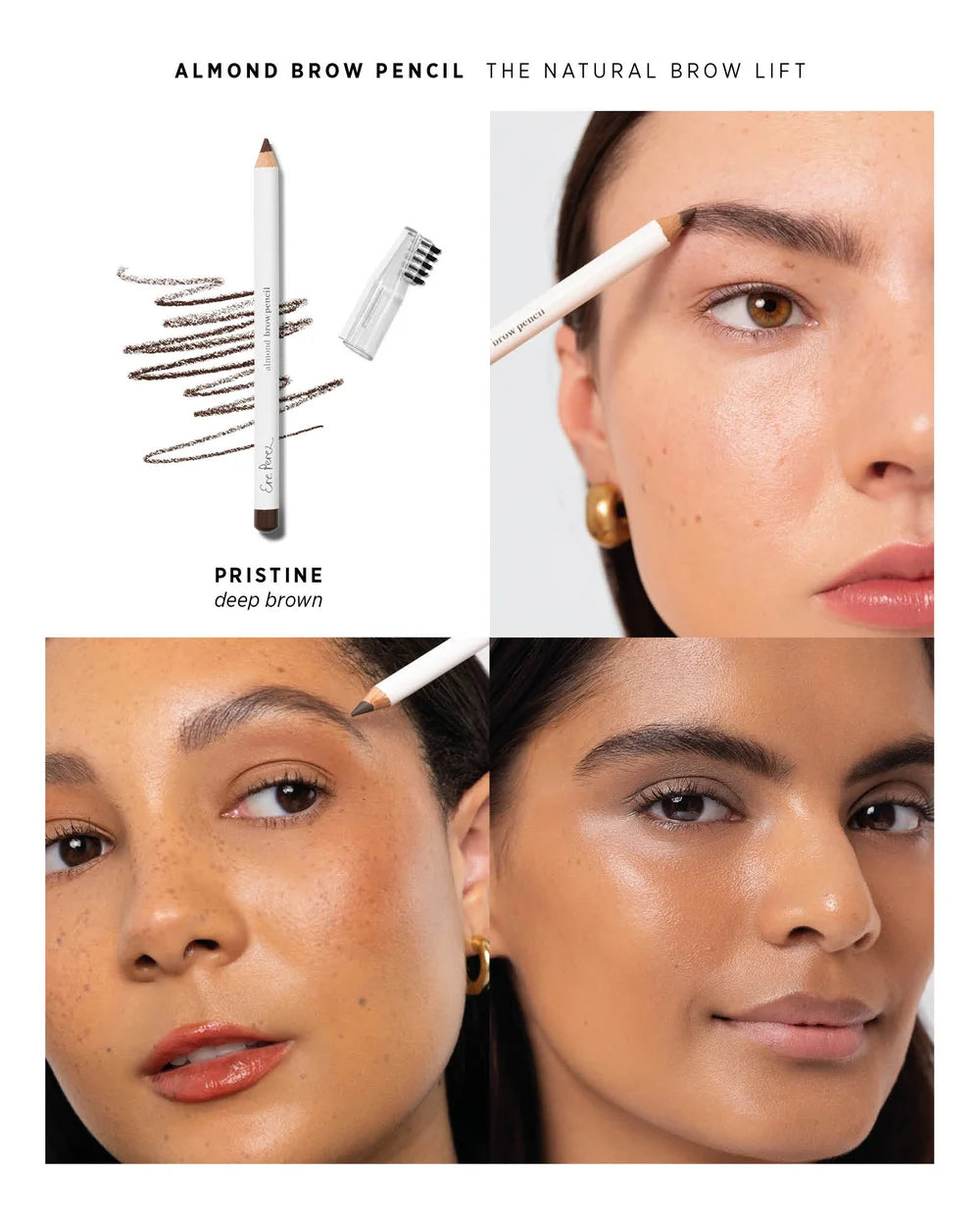 Ere Perez Almond Brow Pencil Pristine - 3 Models