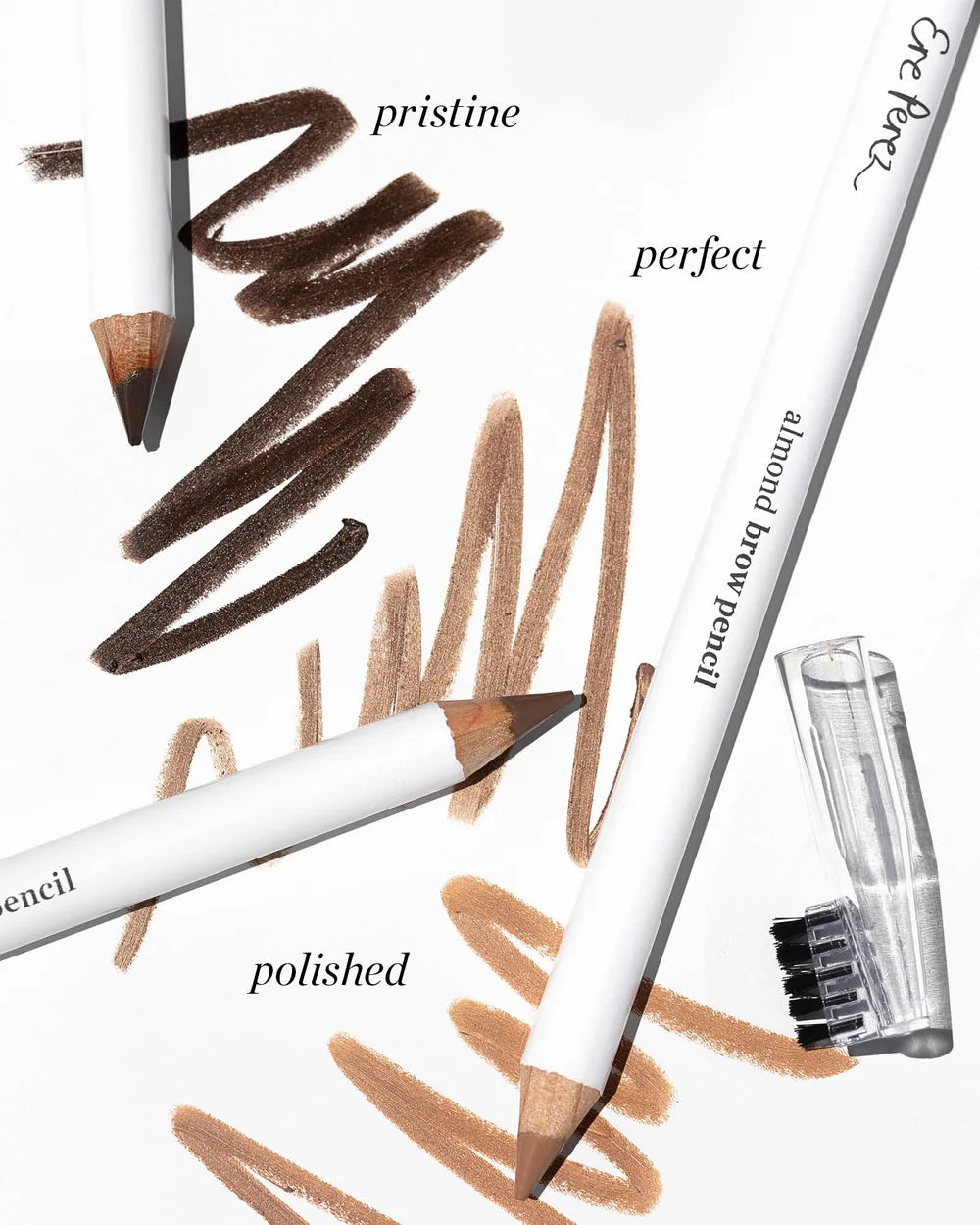 Ere Perez Almond Brow Pencil - alle Farbswatches