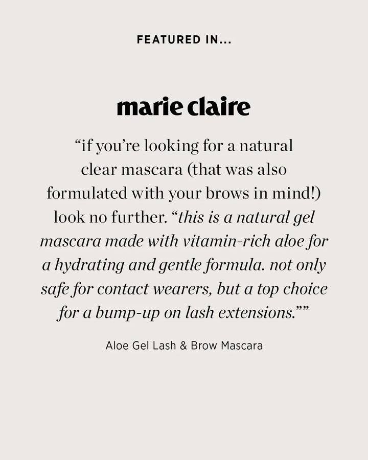 Ere Perez Aloe Gel Lash & Brow Mascara - Empfehlung von Marie Claire