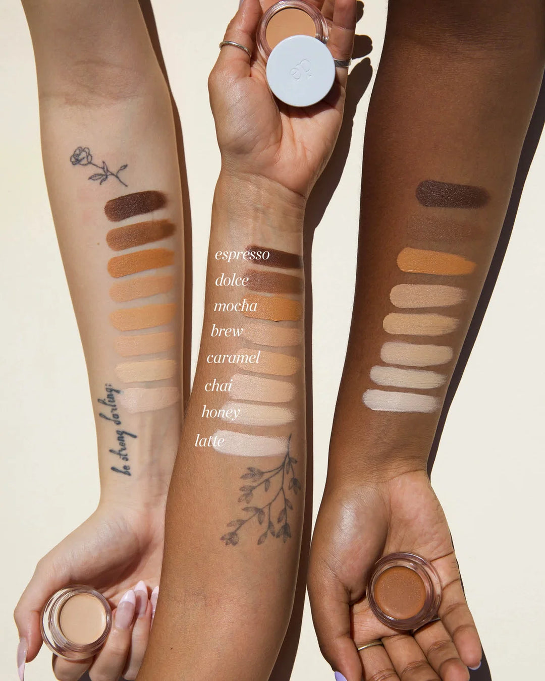 Ere Perez Arnica All-Cover Pot - Arm Swatches
