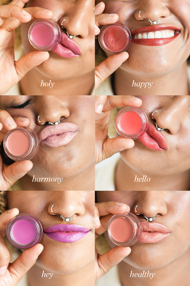 Carrot Color Pot - nuances sur les lèvres
