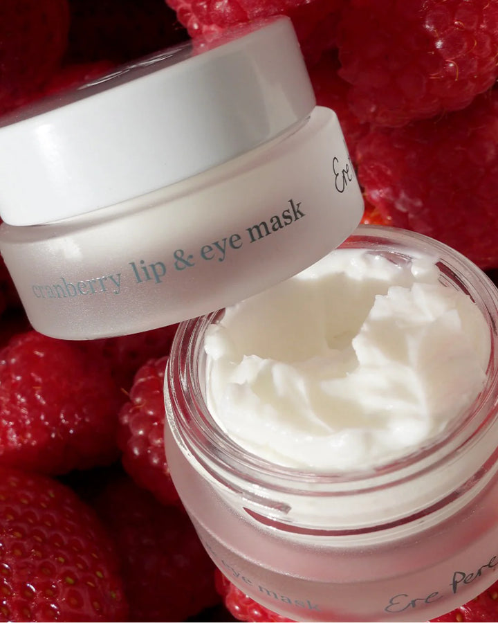 Ere Perez Cranberry Lip & Eye Mask