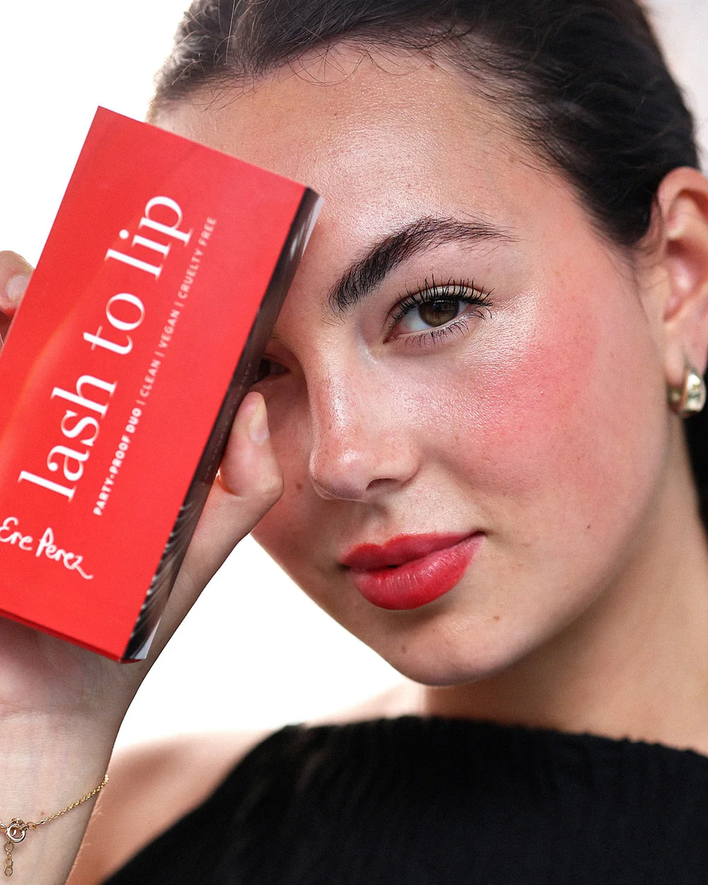 Lash to Lip Gift Set mit Model