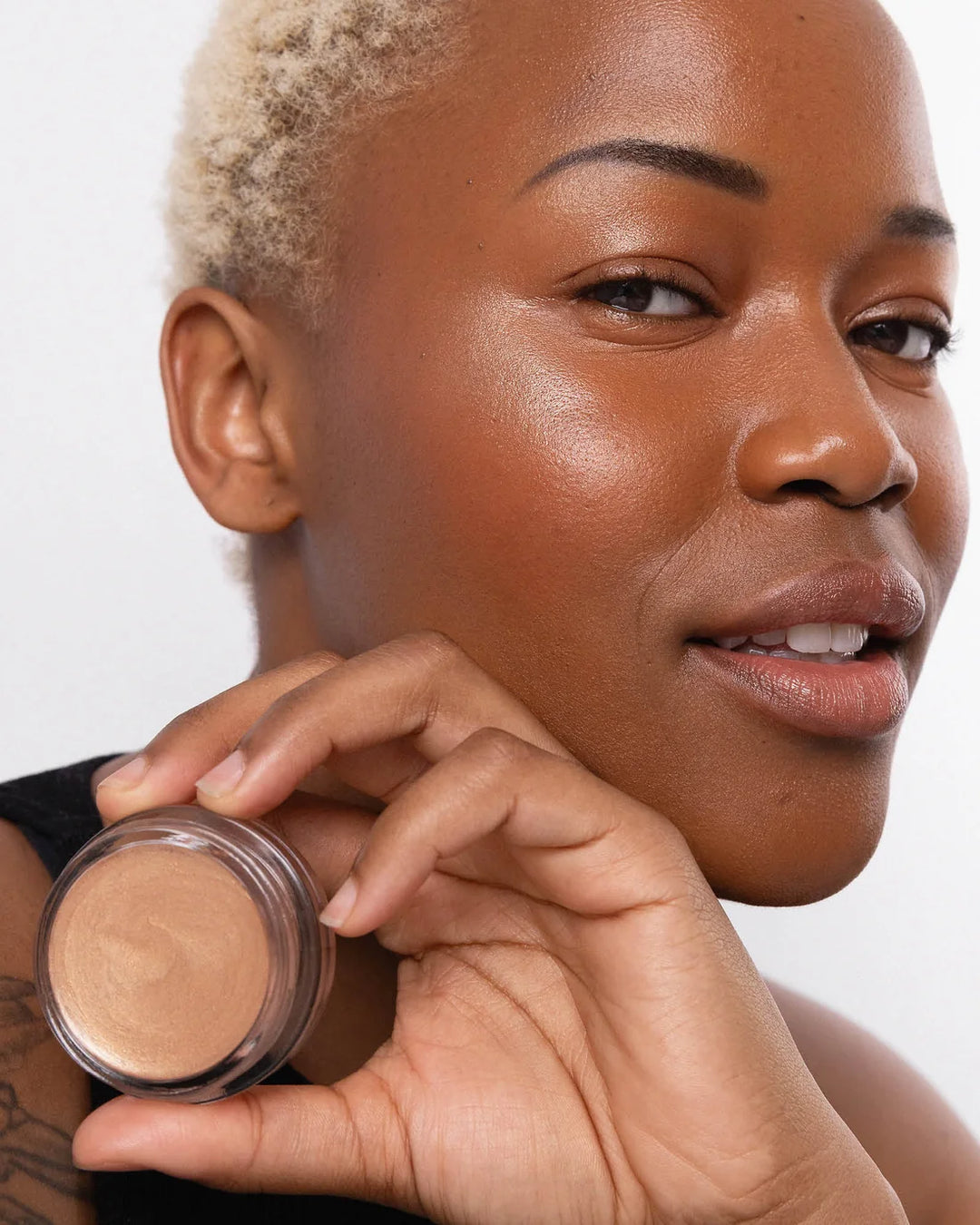 Vanilla Highlighter Balm Sun Halo - mit warmem Glow