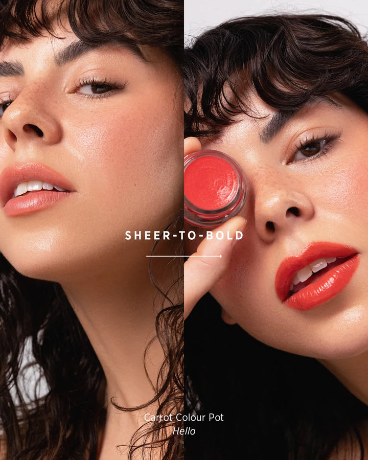 Ere Perez Carrot Colour Pot Hello von Sheer to Bold