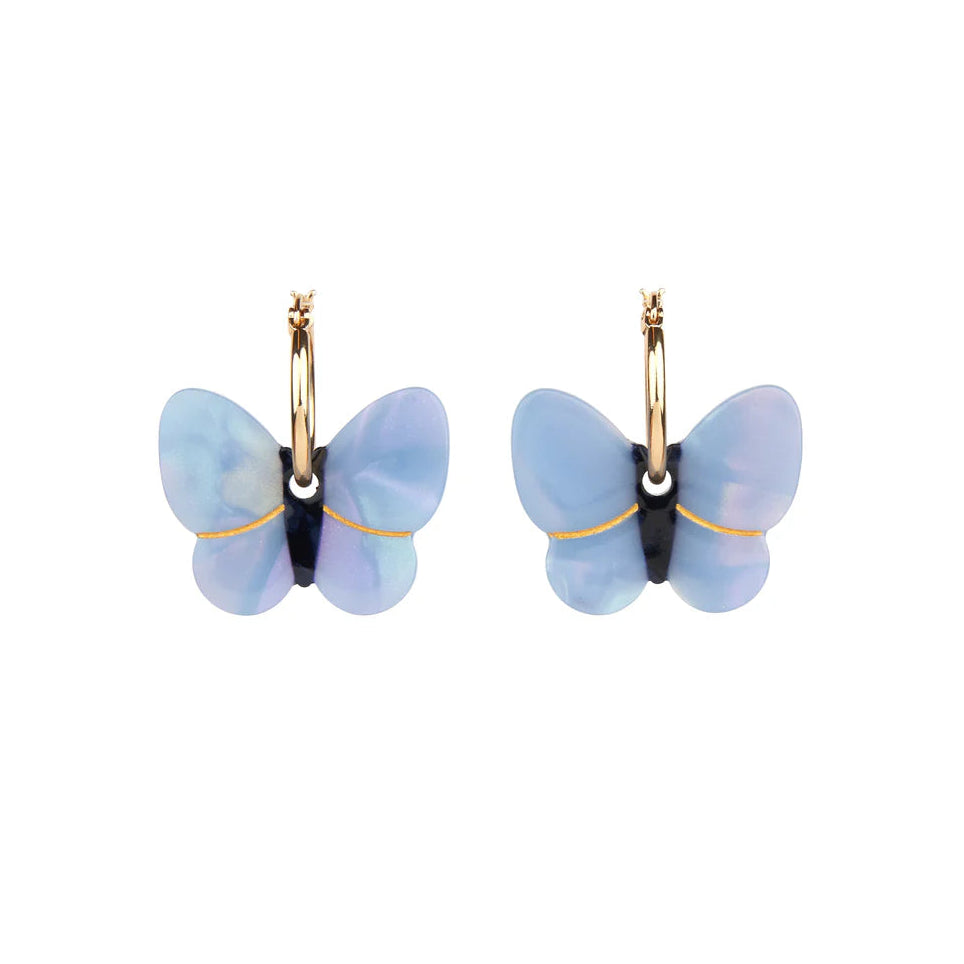 Lavender Butterfly Earrings von Coucou Suzette