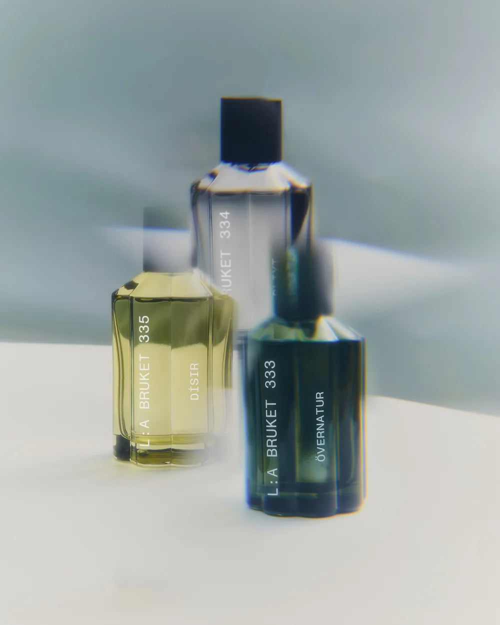 Drei Eau de Parfums von L:A Bruket  – Övernatur, Blixt und Dísir