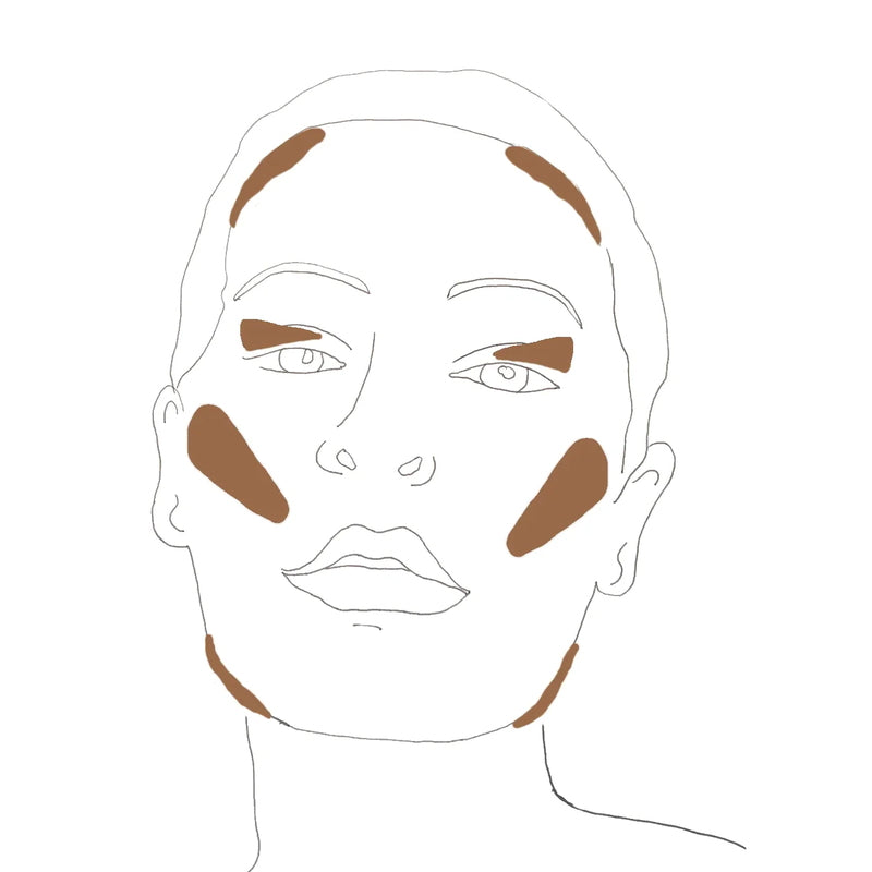 Bronzing Balm Facial Areas