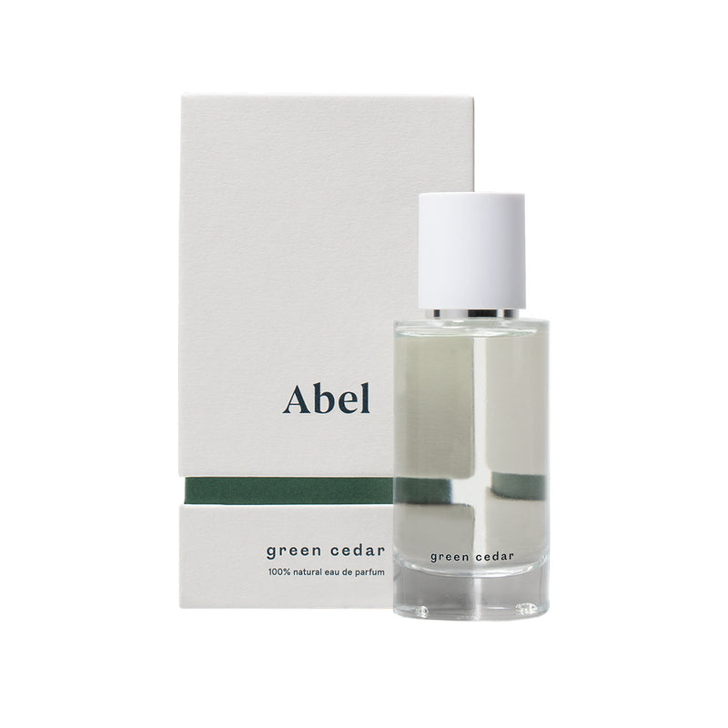 Perfume de cedro verde