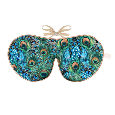 Pure Mulberry Silk Lavender Eye Mask Peacock Manor Liberty
