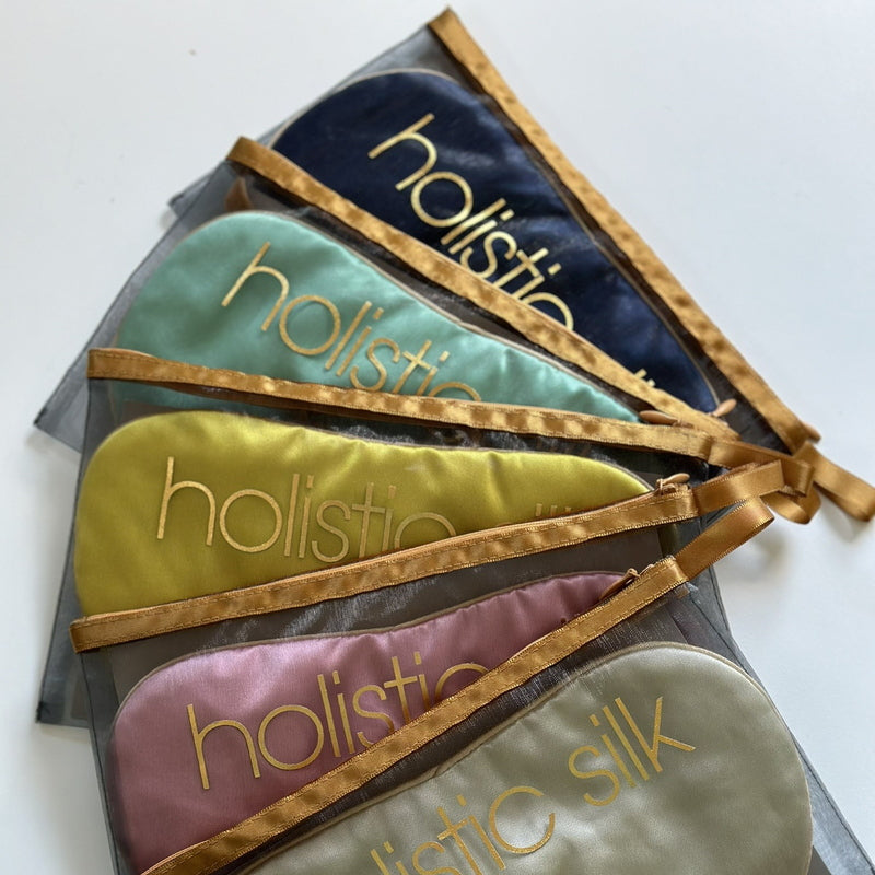 Holistik Silk Sleep Mask Florentines Journey Liberty Print bag