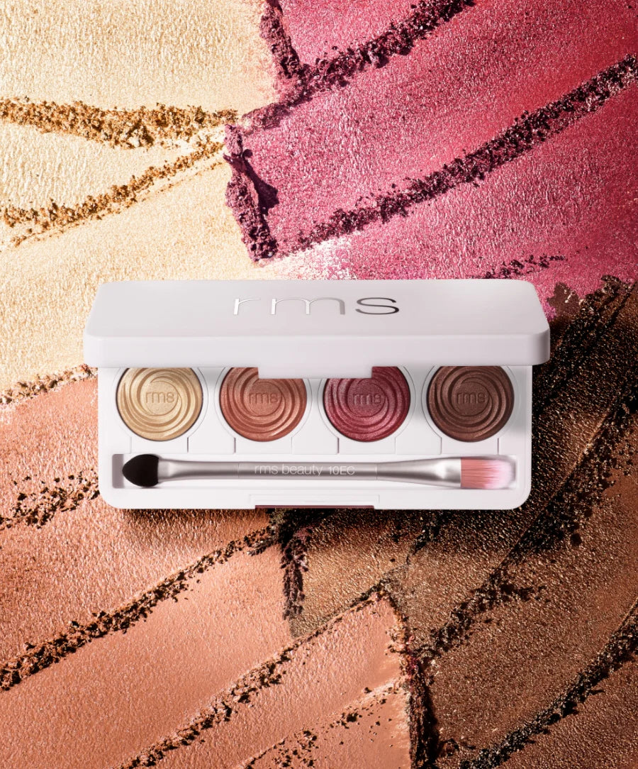 Wild Velvet Lifestyle: RMS Beauty ReDimension Hydra Eyes Quartet Wild Velvet - Lifestyle-Aufnahme der Lidschatten-Palette