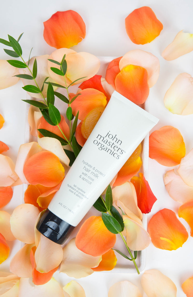 Hydrate & Protect Hair Milk with Rose & Apricot Mood