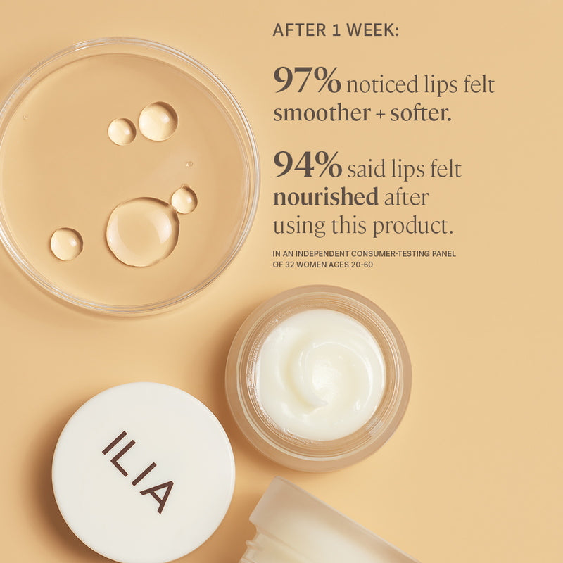 Ilia Beauty Lip Wrap Overnight Treatment Results