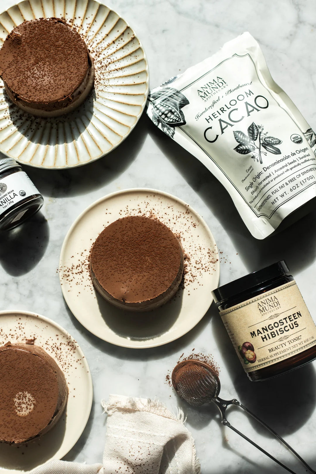 MANGOSTEEN HIBISCUS | Organic Beauty Powder - als Zusatz im Gebäck