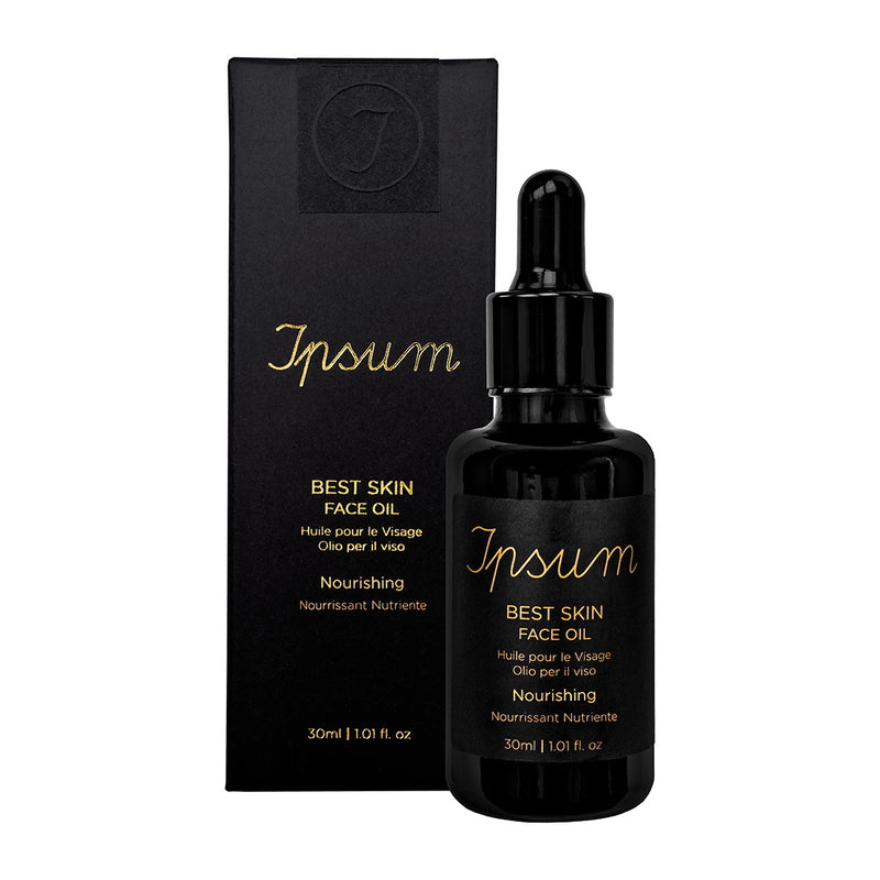 Ipsum Best Skin Nourishing Face Oil - with packaging