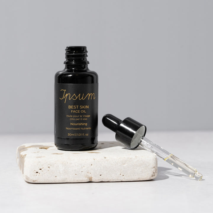 Ipsum Best Skin Nourishing Face Oil - mood with stone