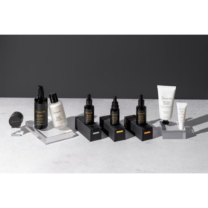 Ipsum Best Skin Nourishing Face Oil - group photo of all products
