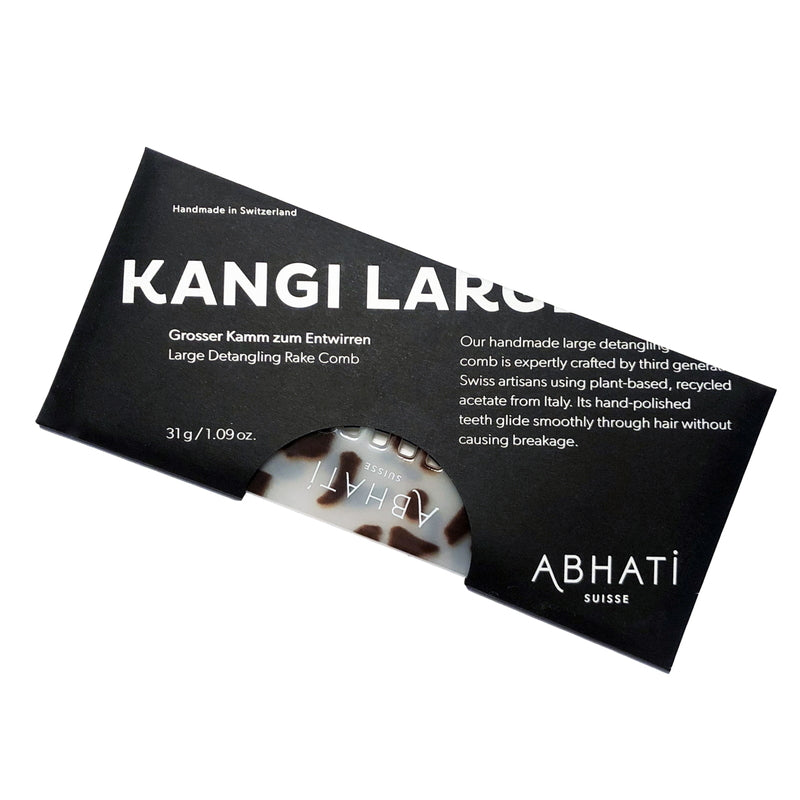 Kangi 31 detangling comb packaging