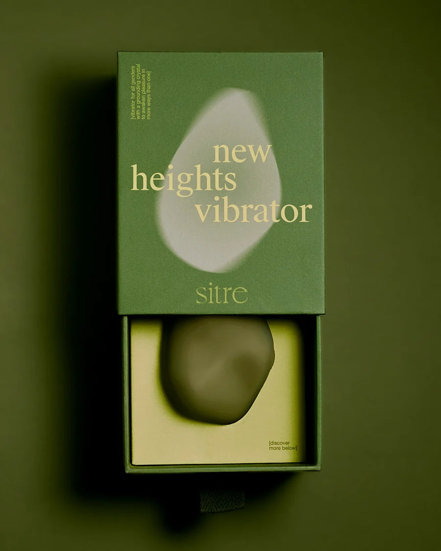 Sitre New Heights Vibrator in grüner Originalverpackung